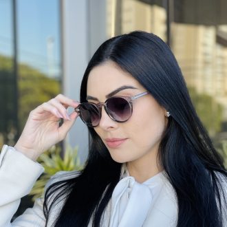 safine com br oculos de sol feminino redondo cinza tati 4
