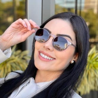 safine com br oculos de sol feminino redondo cinza transparente desiree 1