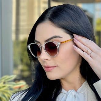 safine com br oculos de sol feminino redondo transparente tati 1