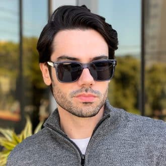 safine com br oculos de sol masculino quadrado azul enzo 1