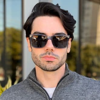 safine com br oculos de sol masculino quadrado azul enzo 2