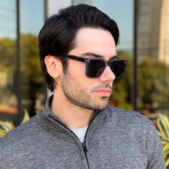 safine com br oculos de sol masculino quadrado azul enzo 3