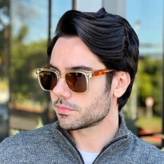 safine com br oculos de sol masculino quadrado champanhe enzo 1