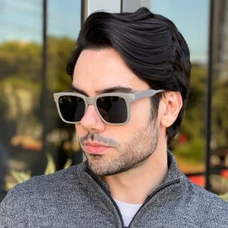safine com br oculos de sol masculino quadrado cinza enzo 3