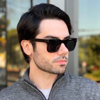 safine com br oculos de sol masculino quadrado preto e tartaruga enzo 3