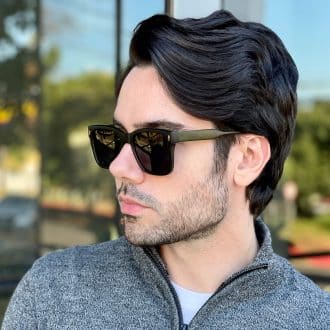safine com br oculos de sol masculino quadrado preto e verde enzo 1