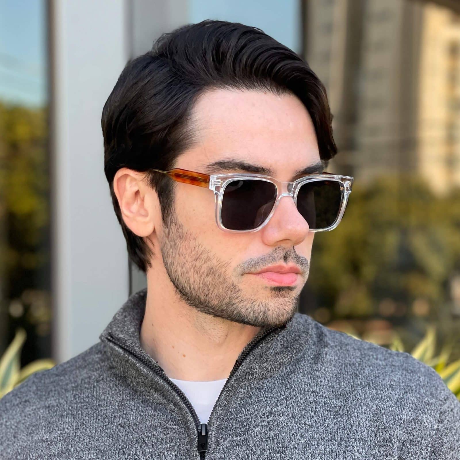 safine com br oculos de sol masculino quadrado transparente enzo 3 safine com br oculos de sol masculino quadrado transparente enzo 3