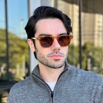 safine com br oculos de sol masculino redondo caramelo diogo 1
