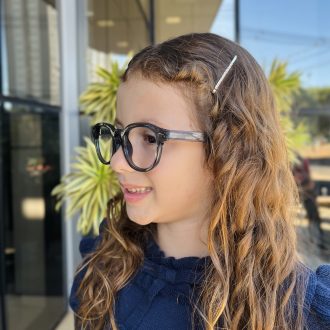 safine com br oculos infantil de grau redondo azul babi 2
