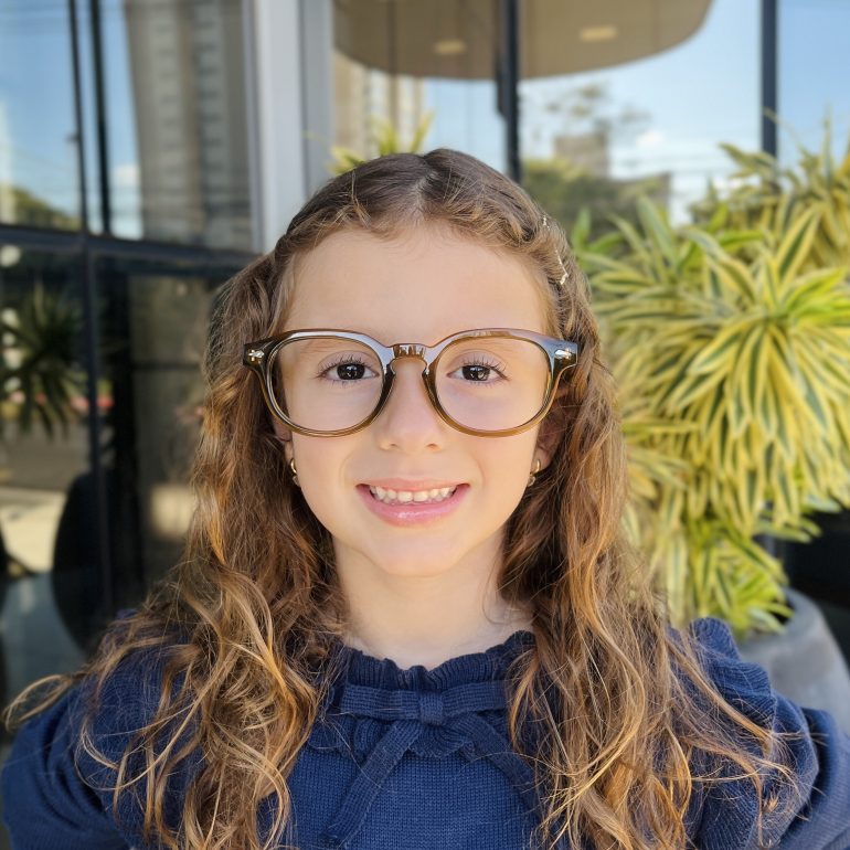 safine com br oculos infantil de grau redondo marrom babi