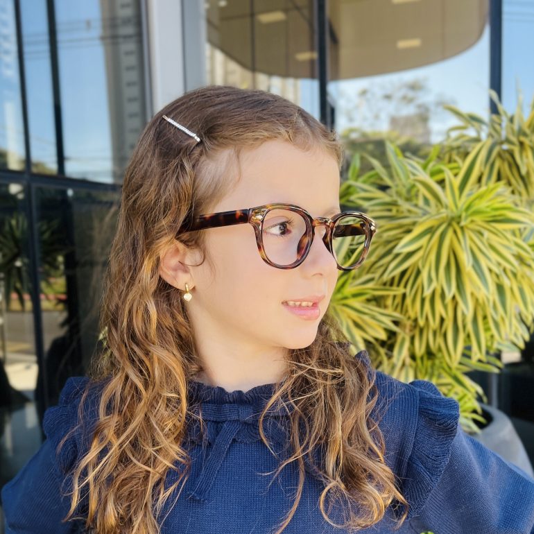 safine com br oculos infantil de grau redondo tartaruga cica 1