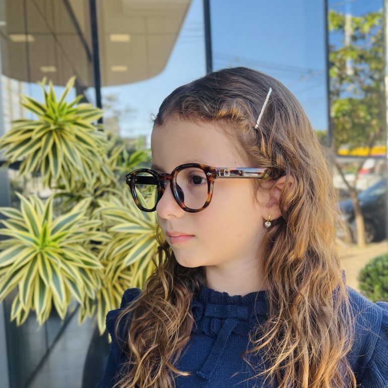safine com br oculos infantil de grau redondo tartaruga cica 2