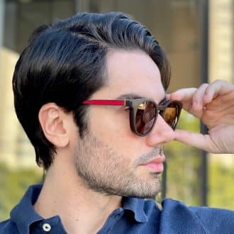 safine com br oculos 2 em 1 clip on masculino redondo marrom jonas 3