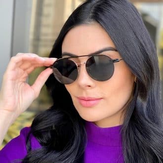 safine com br oculos 2 em 1 clip on redondo dourado cecilia 2