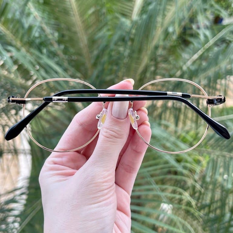 safine com br oculos 2 em 1 clip on redondo dourado cecilia 6