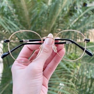 safine com br oculos 2 em 1 clip on redondo dourado cecilia 8