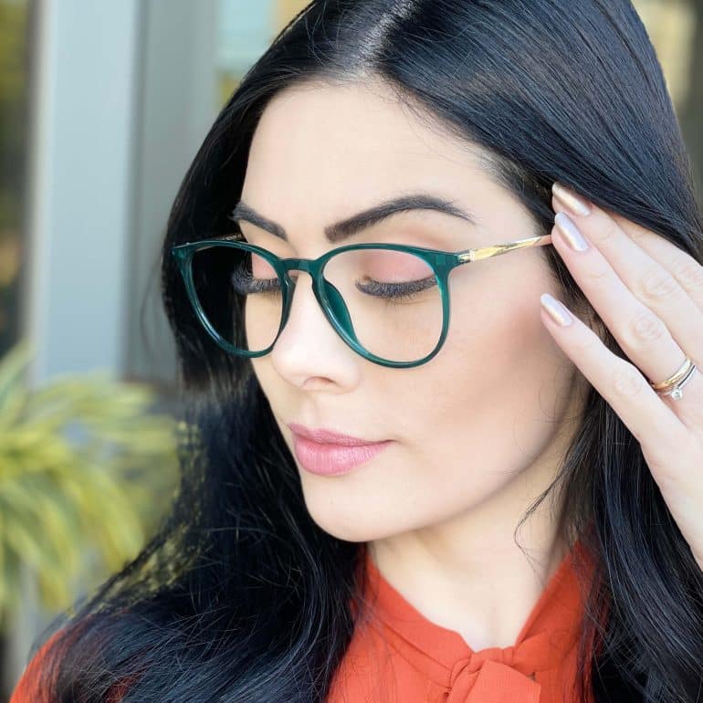 safine com br oculos 3 em 1 clip on feminino redondo verde elis 2