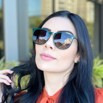 safine com br oculos 3 em 1 clip on feminino redondo verde elis 3