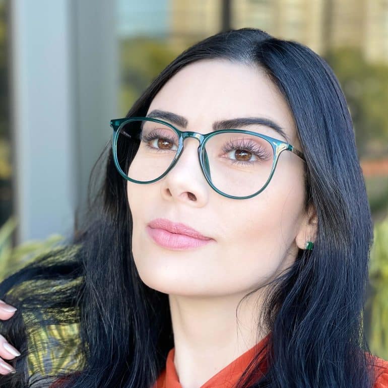 safine com br oculos 3 em 1 clip on feminino redondo verde elis 5