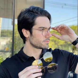 safine com br oculos 3 em 1 clip on masculino redondo tartaruga gui 1