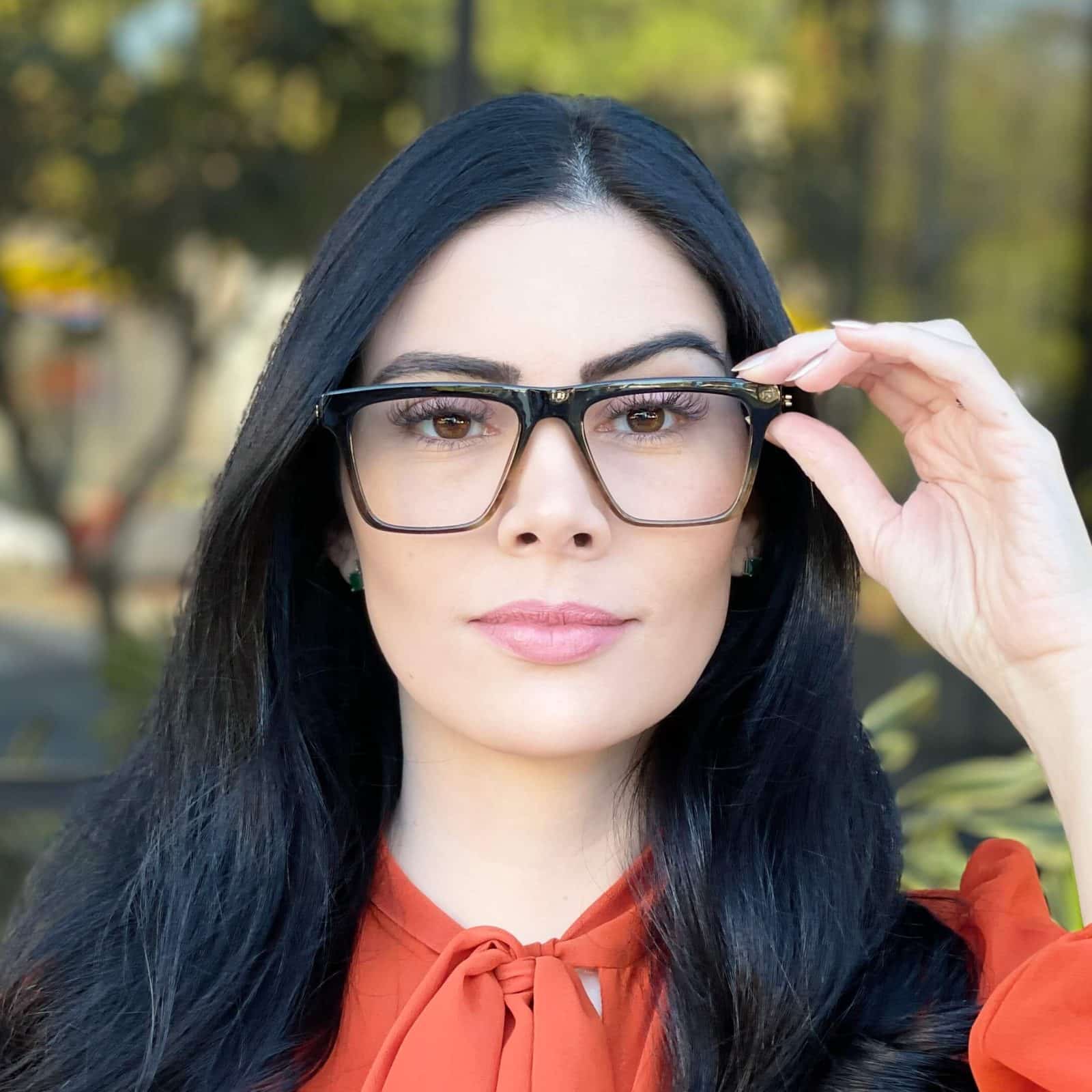 safine com br oculos de grau feminino quadrado marrom degrade kamila 4 safine com br oculos de grau feminino quadrado marrom degrade kamila 4