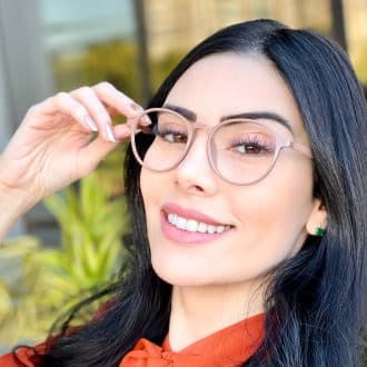 safine com br oculos de grau feminino redondo nude elaine 2