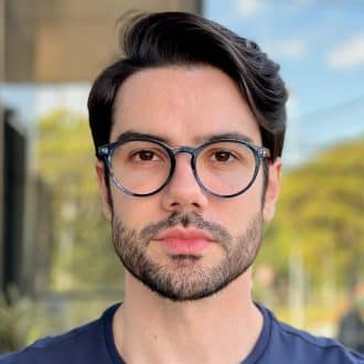 safine com br oculos de grau masculino redondo azul ulisses 3