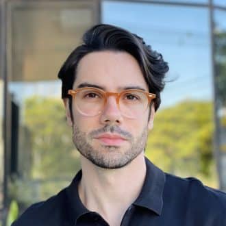 safine com br oculos de grau masculino redondo marrom degrade rael