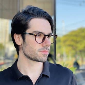 safine com br oculos de grau masculino redondo rajado murilo 2