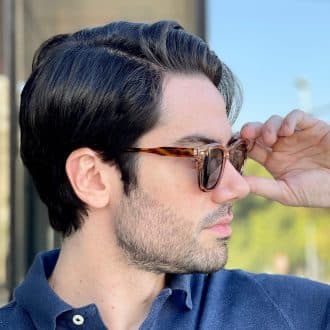 safine com br oculos de sol masculino quadrado marrom icaro 2