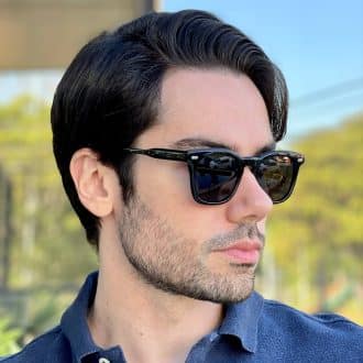 safine com br oculos de sol masculino quadrado preto icaro 3