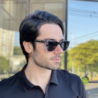safine com br oculos de sol masculino quadrado preto transparente enzo 1