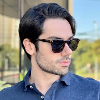 safine com br oculos de sol masculino quadrado tartaruga icaro