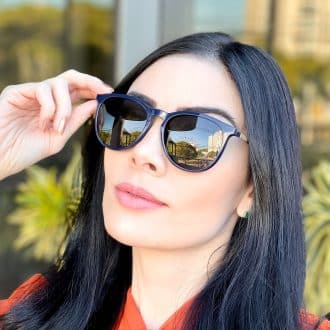 safine com br oculos 3 em 1 clip on feminino redondo azul elis 1