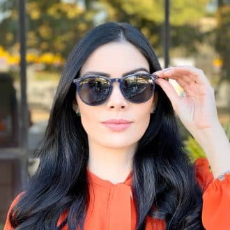 safine com br oculos 3 em 1 clip on feminino redondo azul elis 3