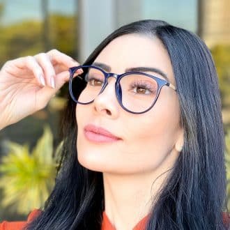 safine com br oculos 3 em 1 clip on feminino redondo azul elis 4