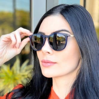 safine com br oculos 3 em 1 clip on feminino redondo azul elis 5