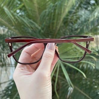 safine com br oculos de grau feminino gatinho vinho catarina