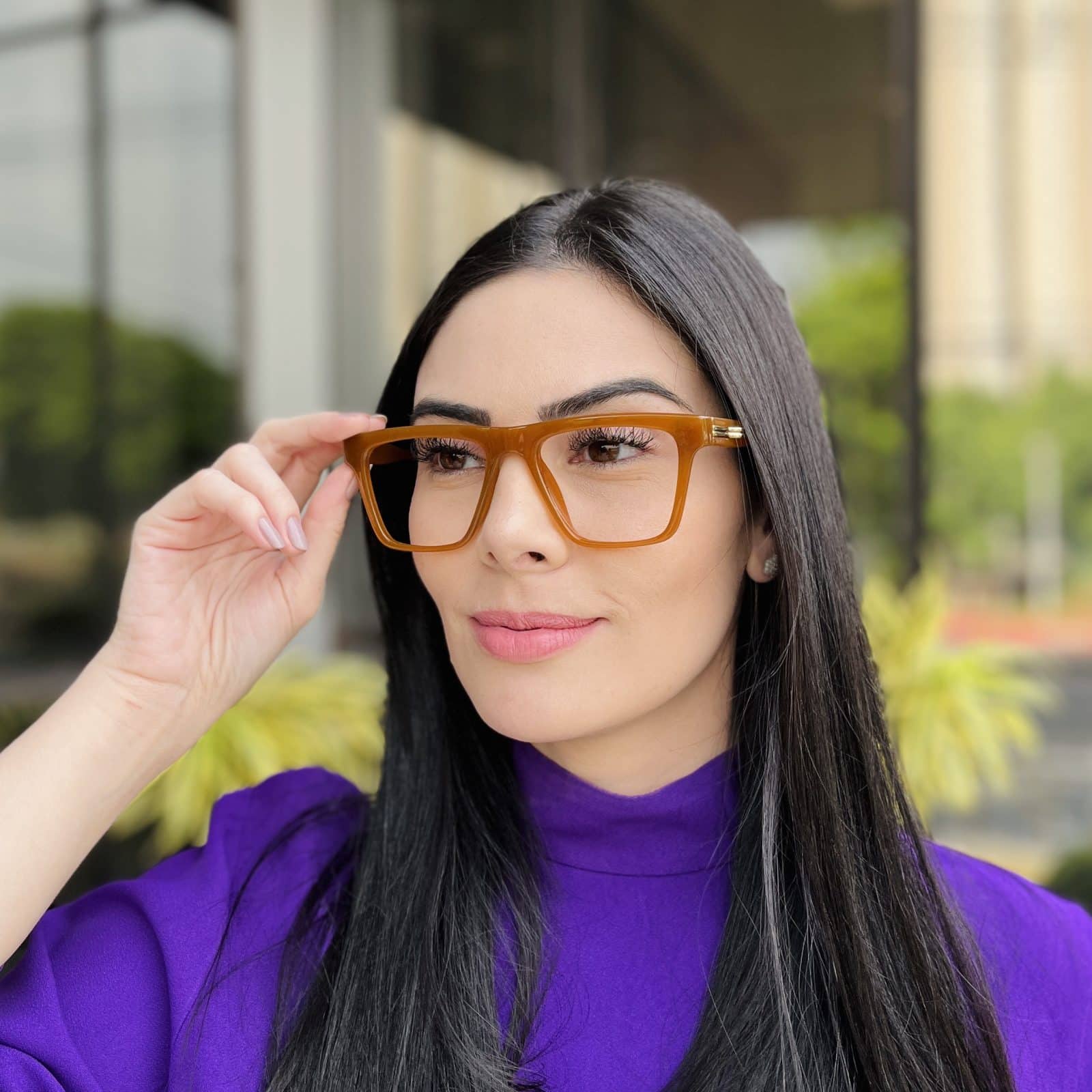 safine com br oculos de grau feminino quadrado caramelo kamila 4 safine com br oculos de grau feminino quadrado caramelo kamila 4