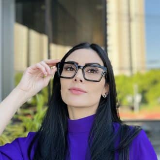 safine com br oculos de grau feminino retangular preto emily 2