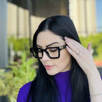 safine com br oculos de grau feminino retangular preto emily 3
