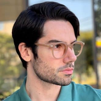 safine com br oculos de grau masculino redondo marrom claro theodoro 1