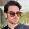 safine com br oculos de sol masculino quadrado marrom ricardo 2