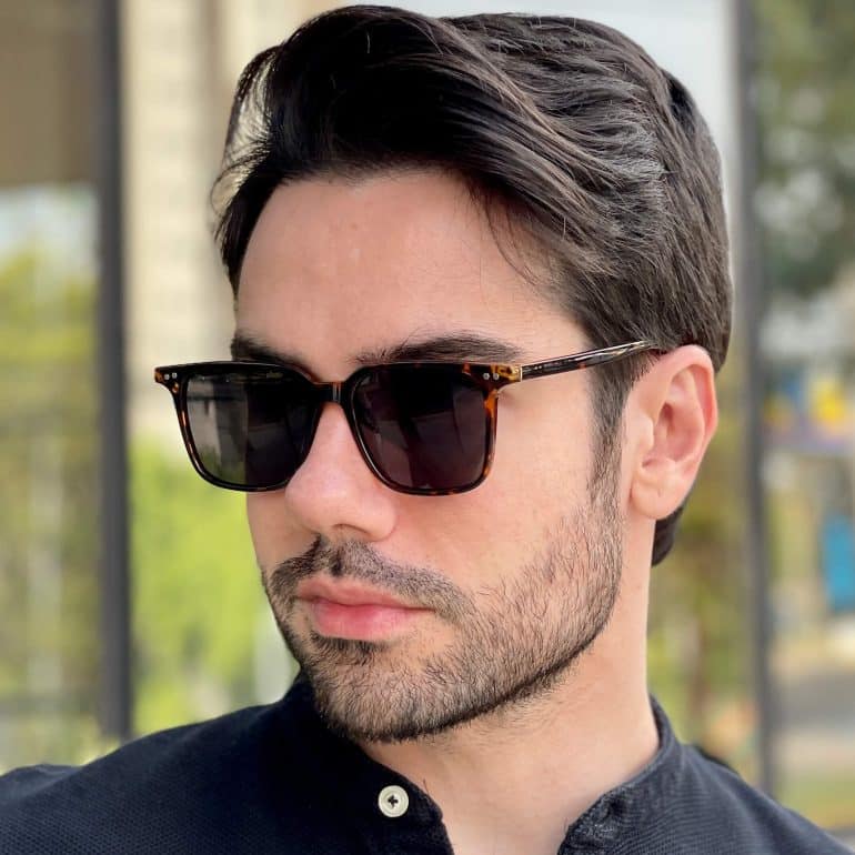safine com br oculos de sol masculino quadrado tartaruga emanuel 3