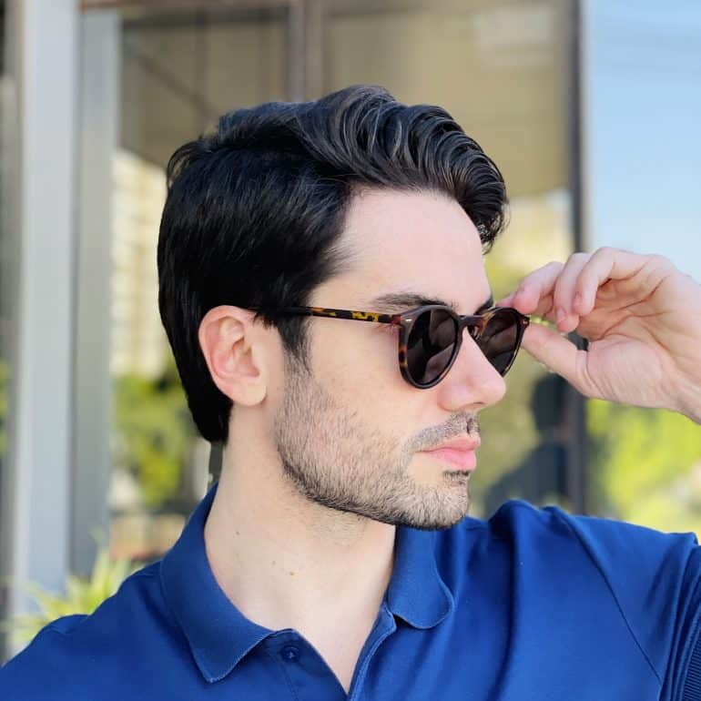 safine com br oculos de sol masculino redondo tartaruga julian 2