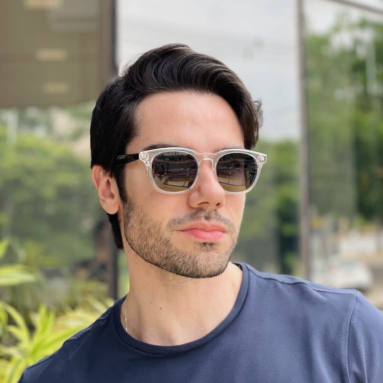 safine com br oculos 2 em 1 clip on masculino quadrado transparente bruno 6