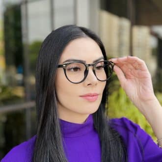 safine com br oculos de grau feminino redondo preto vanessa 1