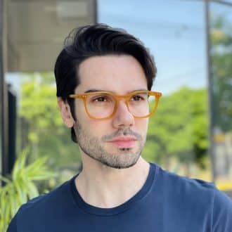 safine com br oculos de grau masculino quadrado caramelo ivo 1
