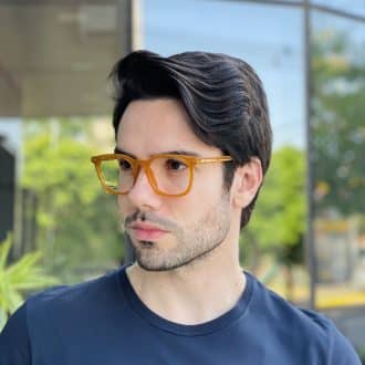 safine com br oculos de grau masculino quadrado caramelo ivo 2
