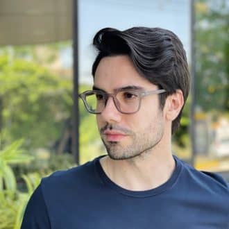 safine com br oculos de grau masculino quadrado cinza nathan 3